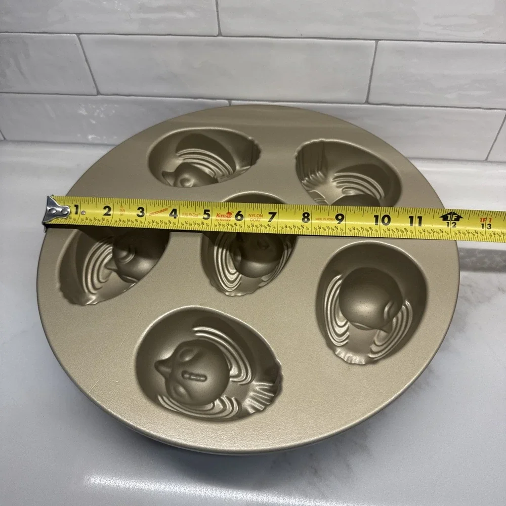Nordic Ware SWEET TWEETS Chicks Birds Cake Pan 6 Cakelets Easter Spring U.S.A.